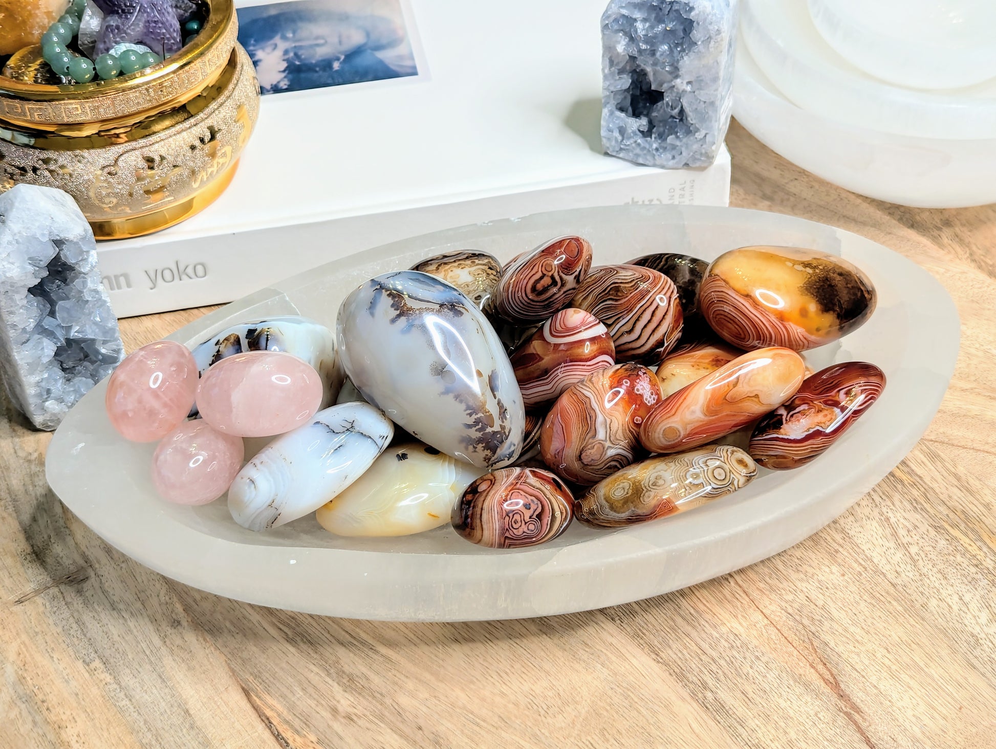 Selenite_Extra_Large_Oval_Bowl