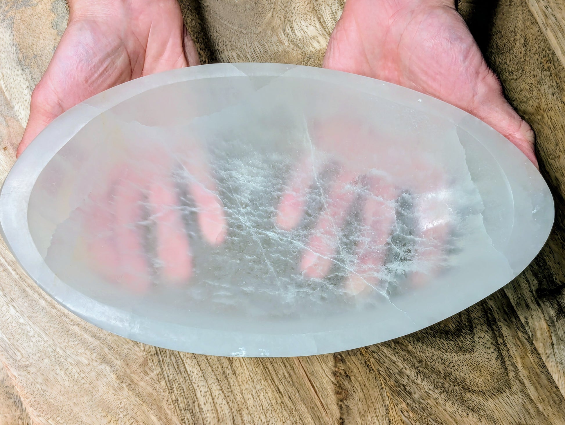 Selenite_Oval_Bowl
